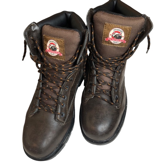 BRAHMA Men’s Boots Steel Toe meets ASTM 241318 Standard. Oil & slip resistant - Picture 2 of 11